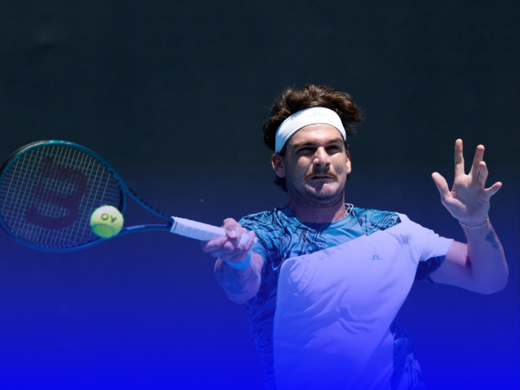 Thiago Wild Australian Open