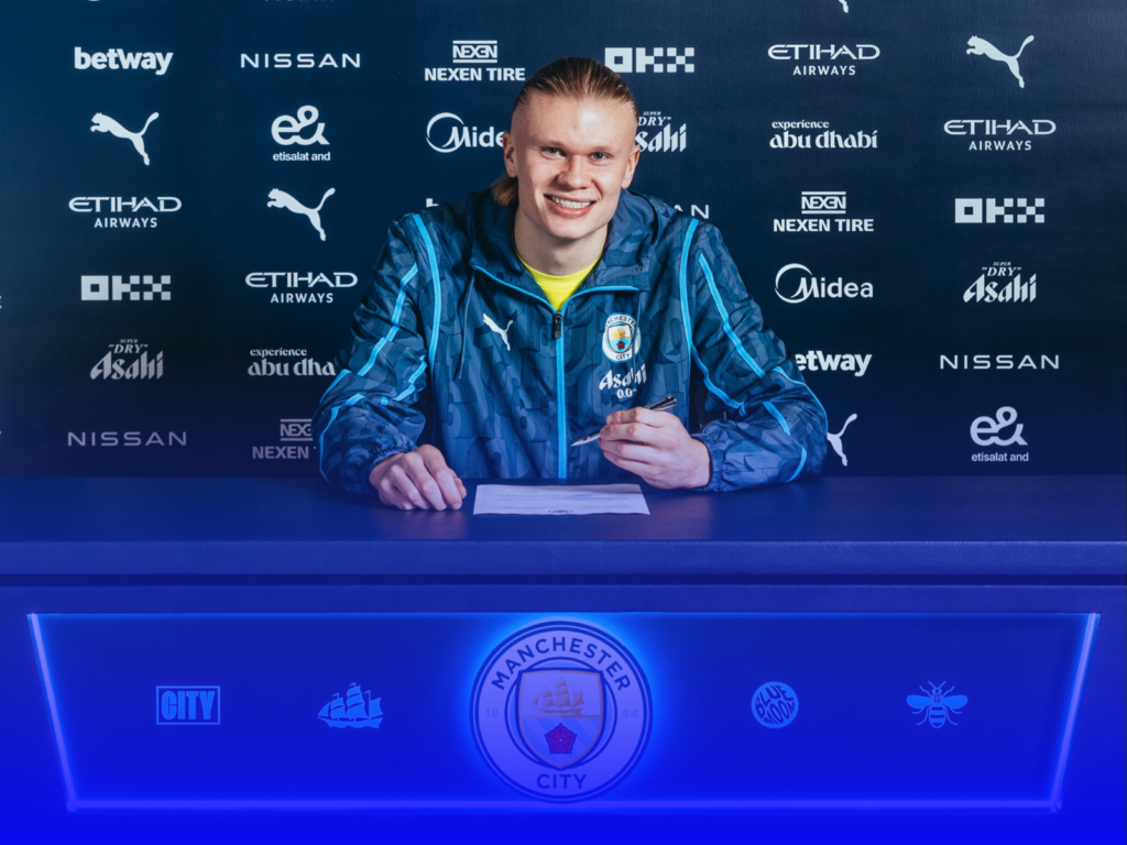 haaland manchester city