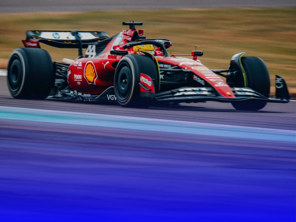 hamilton teste ferrari